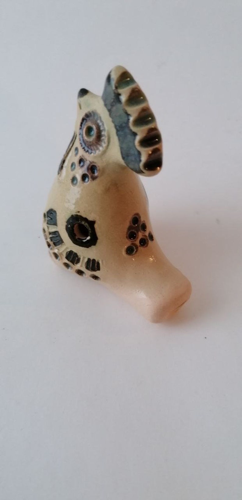 2 Hole Ocarina/whistle/ceramic/musical Instrument/gift Etsy