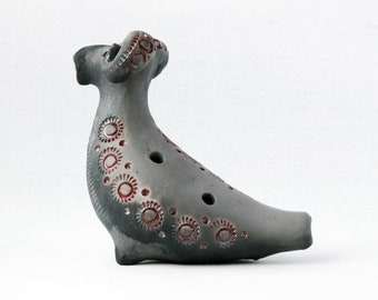 4 hole Ocarina/Whistle/Ceramic/Musical instrument/Gift