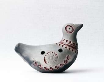 4 hole Ocarina/Whistle/Ceramic/Musical instrument/Gift