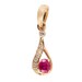 see more listings in the Gold Gemstone pendant  section