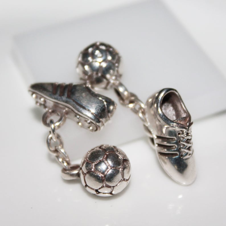 SOCCER BALL Cufflinks Solid 925 Silver Football Cufflinks Etsy