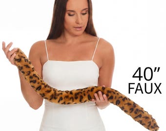 Leopard Tail, Cat Tail, Kitty Tail, Kitten tail, Animal tail, Cat tail, OKOVA