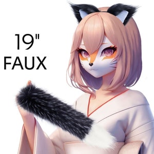 Fox Tail, Cat Tail, Animal tail, Cosplay tail, Kitten Tail, Kitty tail, Cat tail, Okova tail, Petplay tail, Furry tail, Custom tail OKOVA