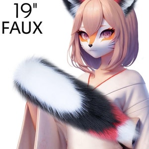 Fox Tail, Cat Tail, Animal tail, Cosplay tail, Kitten Tail, Kitty tail, Cat tail, Okova tail, Petplay tail, Furry tail, Custom tail OKOVA