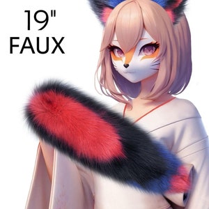 Fox Tail, Cat Tail, Animal tail, Cosplay tail, Kitten Tail, Kitty tail, Cat tail, Okova tail, Petplay tail, Furry tail, Custom tail OKOVA