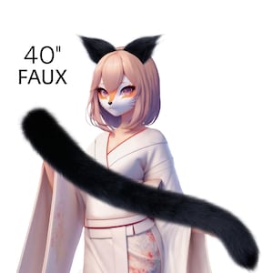 Cat Tail, Fox Tail, Animal tail, Cosplay tail, Kitten Tail, Kitty tail, Cat tail, Okova tail, Petplay tail, Furry tail, Custom tail OKOVA