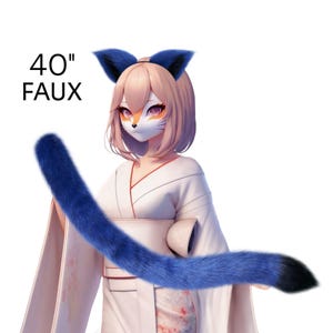 Fox Tail, Cat Tail, Animal tail, Cosplay tail, Kitten Tail, Kitty tail, Cat tail, Okova tail, Petplay tail, Furry tail, Custom tail OKOVA