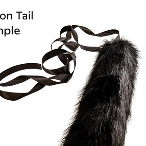 Cola de zorro, cola de gato, cola de animal, cola de cosplay, cola de gatito, cola de gato, cola de Okova, cola de Petplay, cola peluda, cola personalizada OKOVA imagen 6