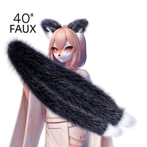 3 tailed kitsune tail, Kitsune tail, Custom tail, OKOVA Tail