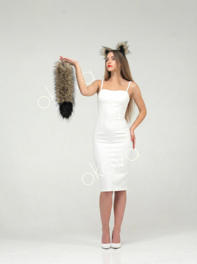 Cola de lobo, cola de zorro, cola de gato, cola de gatito, cola de gato negro, cola de gatita, cola, cola de Okova, OKOVA imagen 3