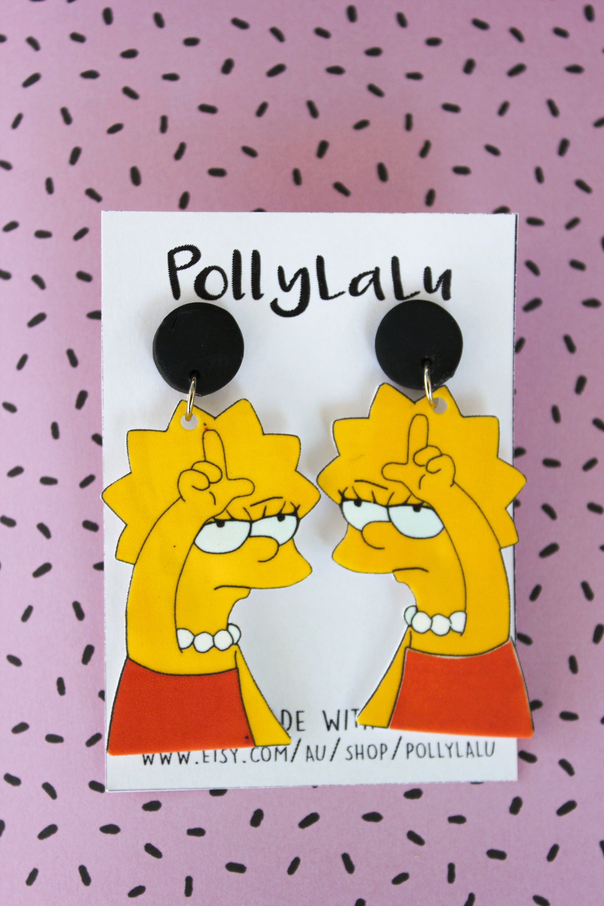 Lisa simpson deals earrings