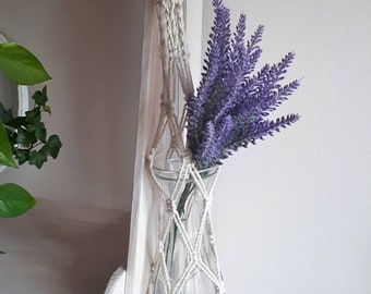 Macrame plant holder Hanging fruit basket macrame