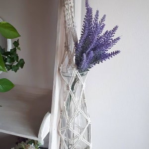 Macrame plant holder Hanging fruit basket macrame