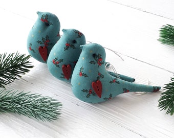 Blue bird christmas ornaments  Christmas tree toys