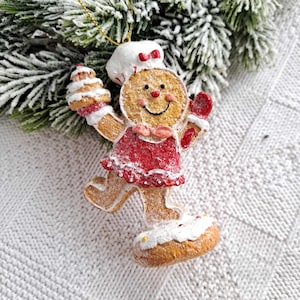 Gingerbread christmas ornaments Christmas tree ornaments Gingerbread Cookie Ornament