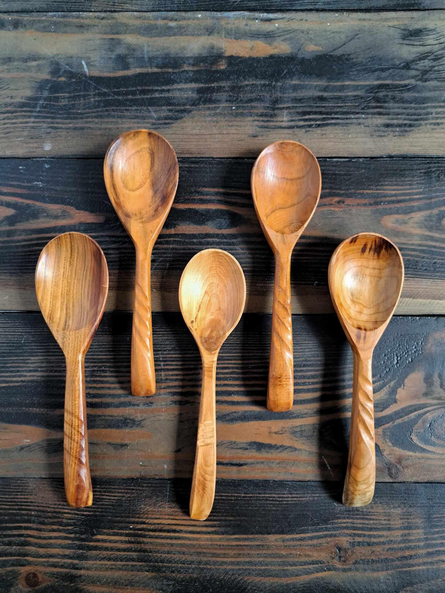 Wooden Kitchen Utensils Juniper Spoon for Kitchen Rustic Juniper