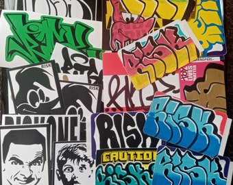 150 StÃ?ck Q Window Sticker Pack Vinyl Graffiti Stickers 