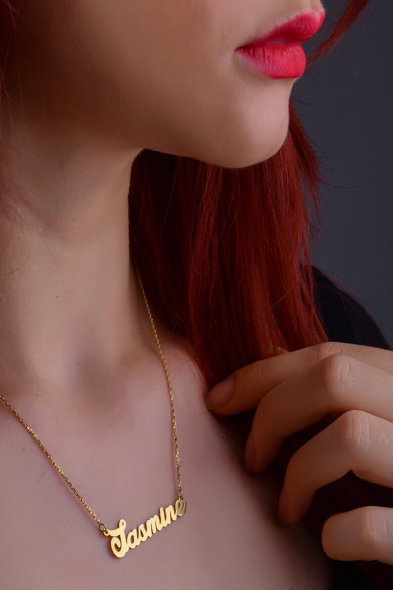 Name Plate Choker Name Jewelry Bridesmaid Gift Name Necklace Name Necklace For Mens Personalized Choker Necklace Choker Necklace