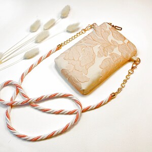 Bolso pequeño rosa. Pequeño bolso bandolera. Funda para teléfono/gafas. Bolso bandolera. Regalo para ella
