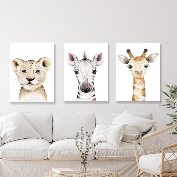 Safari Nursery Decor Etsy