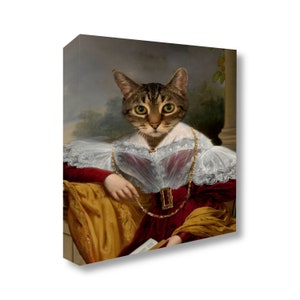 Custom Cat Portrait From Your Photo Marchioness Dog or Cat - Etsy