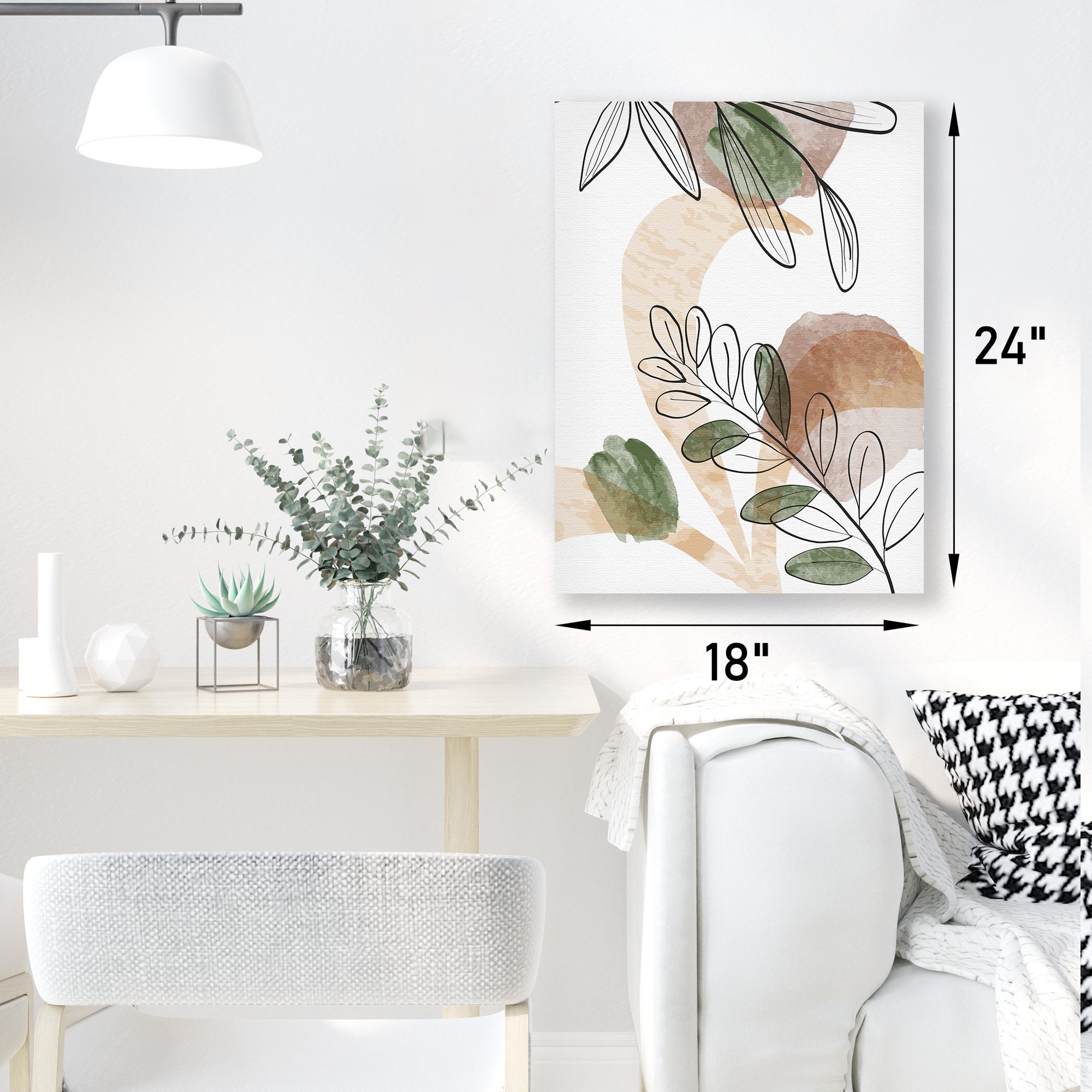 Set of 3 Canvas Art Print Bedroom Wall Art 3 Panel Canvas Etsy