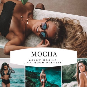 MOCHA AGLOW Mobile Lightroom Preset , Photo Filters, Instagram Influencer preset for Travel Lifestyle Blog, Blogger Preset, Best Presets