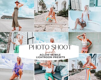 5 lightroom presets, PHOTO SHOOT PRESETS, Aglow presets, best presets, vsco presets, blogger presets, influencer presets, lightroom presets