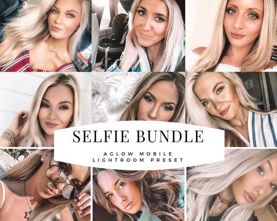 SELFIE BUNDLE 3 PRESETS / Blogger and Instagram Presets to Enhance photos / Adobe Lightroom Mobile / Best Presets / Bundle