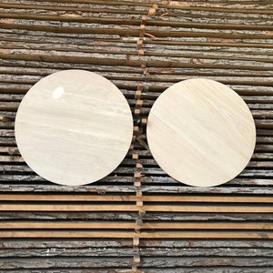 round wood oak table top, solid wood rustic table top, dining wood circle top for table 42, 36 inch, coffee table top
