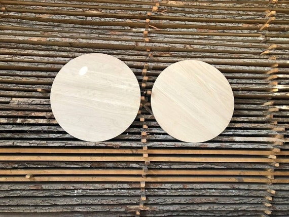 42 inch round unfinished clearance wood table top