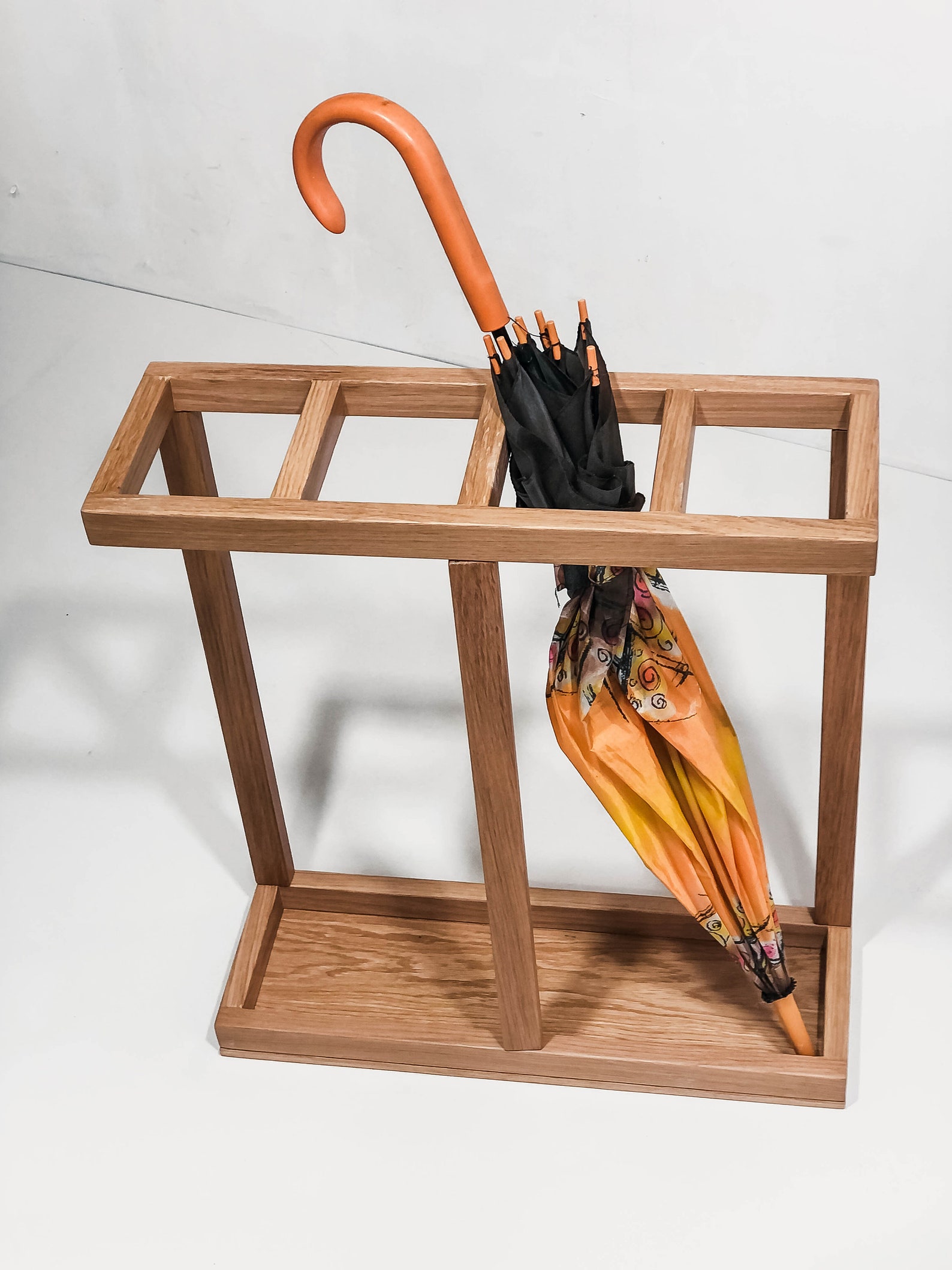 Wood Umbrella Holder for Entryway Farmhouse Stand Basket Etsy