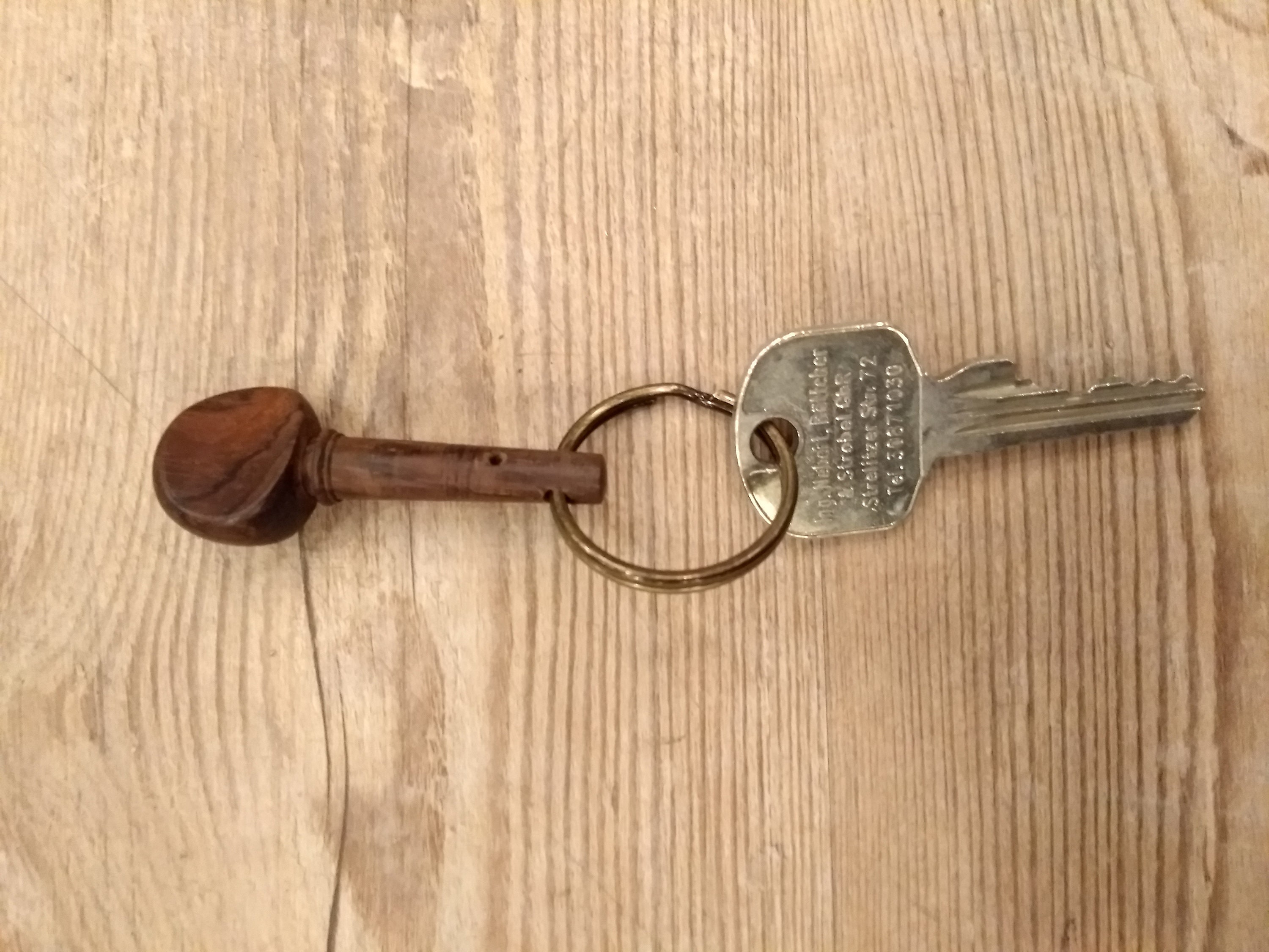 Schlüsselrohlinge mit Messing-Finish, unbeschnittene Schlüsselrohlinge,  Packung mit 50 Schlüsseln