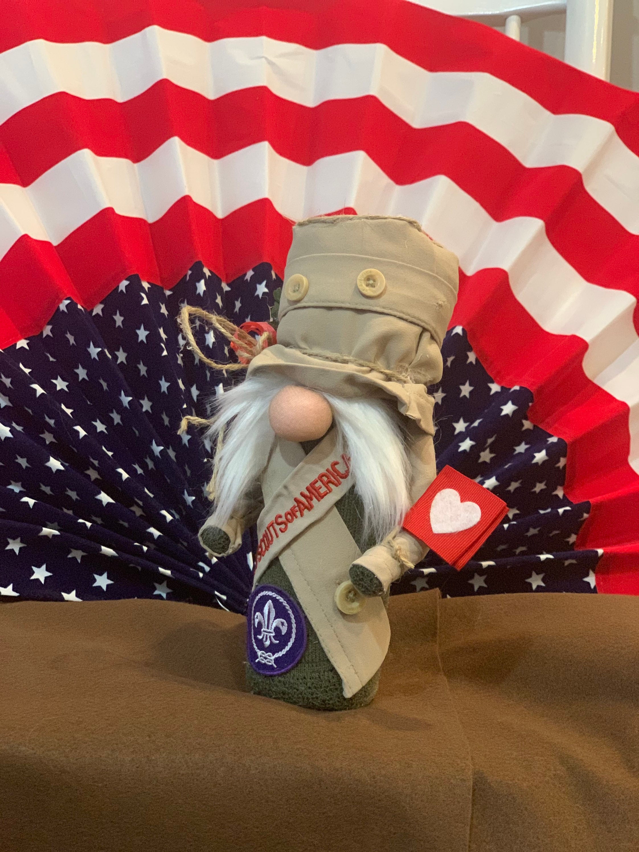Bsa boy scouts of america gnome  etsy