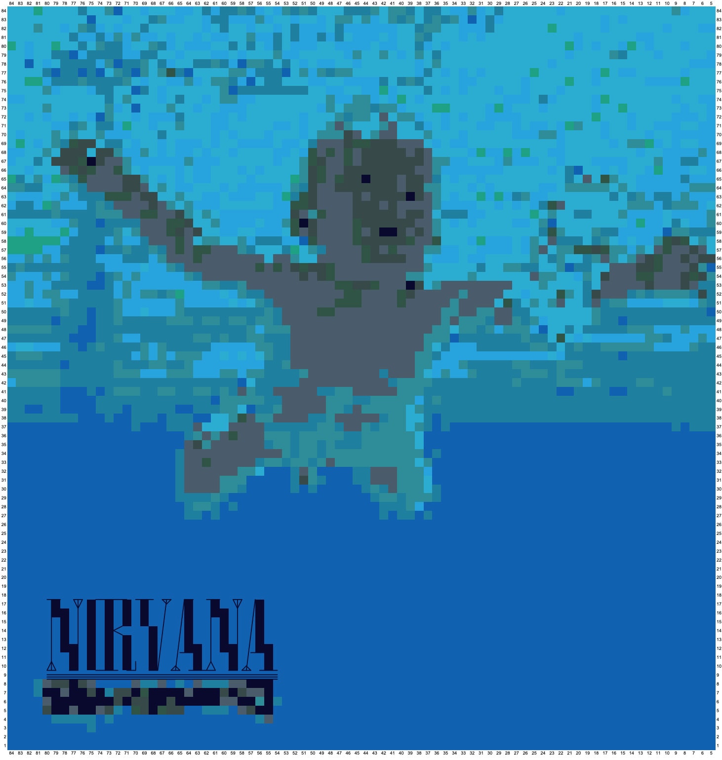Nirvana Nevermind Album Cover Cross Stitch Pattern (PDF Pattern