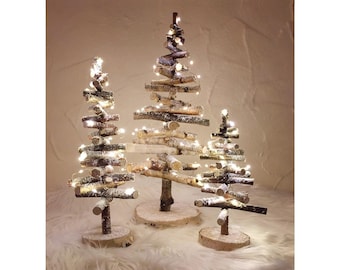 Weihnachtsbaum Aus Holz Etsy