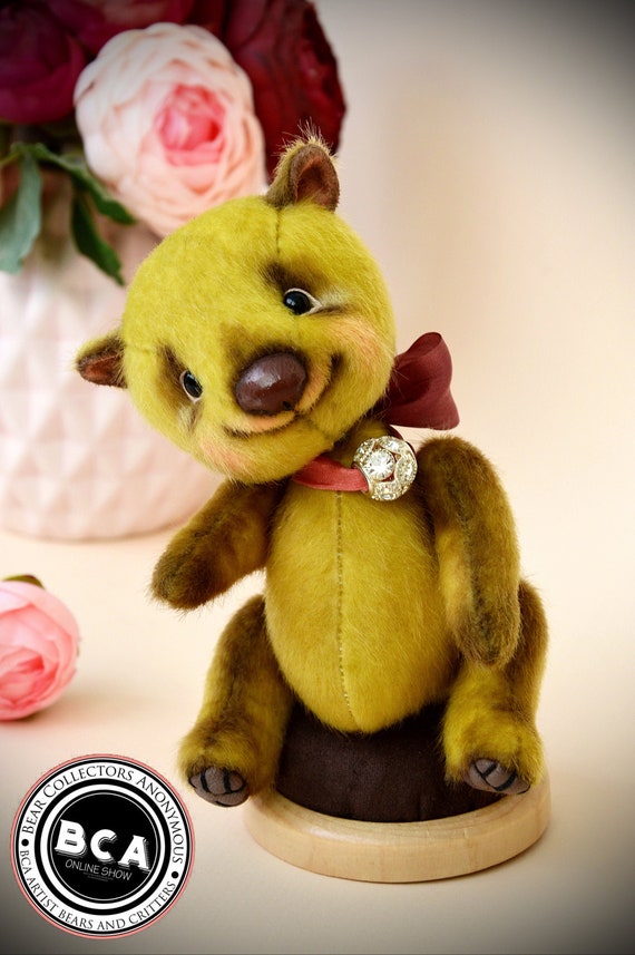 cute yellow teddy bear
