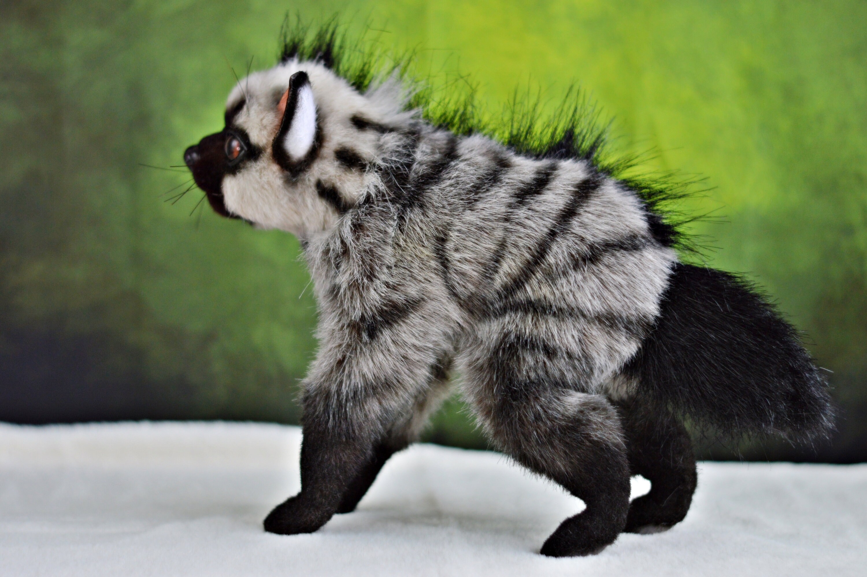 MADE to ORDER / Toy Hyena Cub Striped Hyena realistic | Etsy