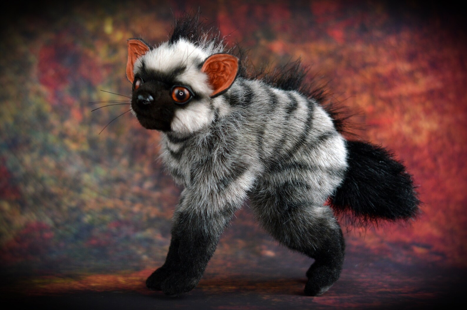 MADE to ORDER / Toy Hyena Cub Striped Hyena realistic | Etsy