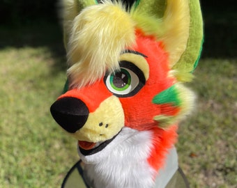 Fursuit-hoofd (commissiebericht vóór aankoop)