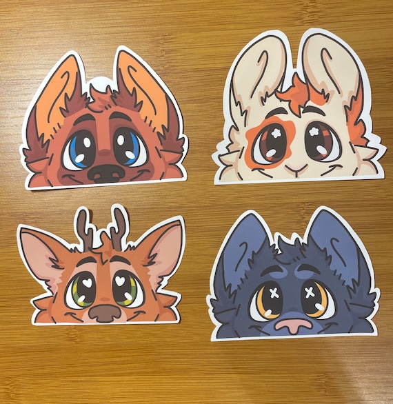 Furry stickers discount