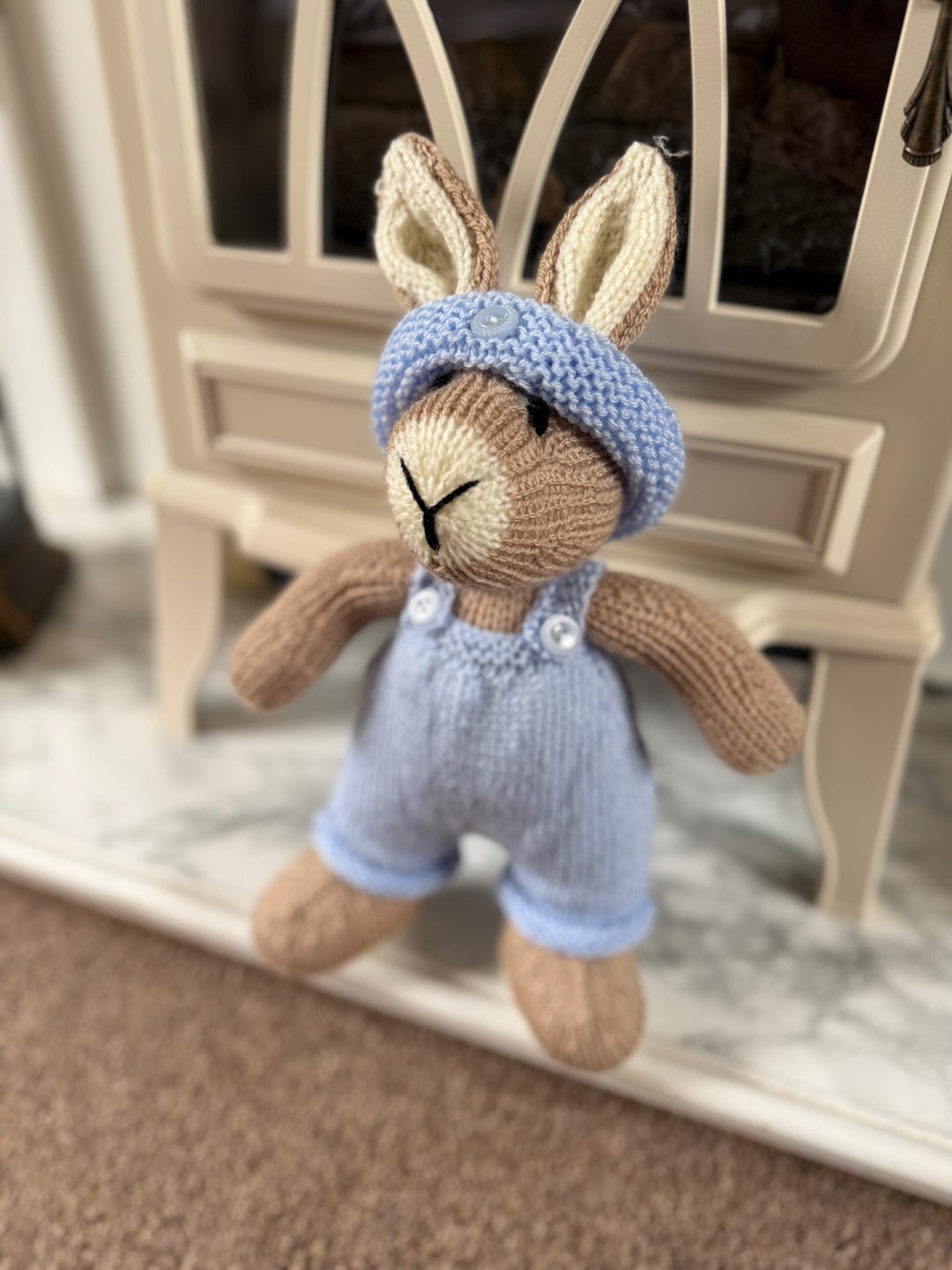 Hand Knitted Rabbits - Etsy UK