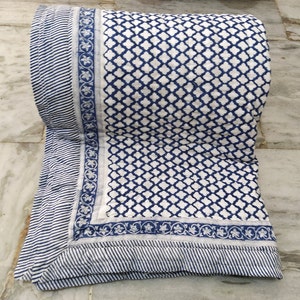 Block Printed Quilted Throw Blanket 100 Cotton Quilt Cover for Couch and Bed Sage Lap Bedding Coverlet Luxury Oversized Quilted Throw Etsy