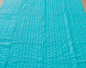 Hand Stitched Kantha Cotton Quilt: Bohemian Bedcover Throw