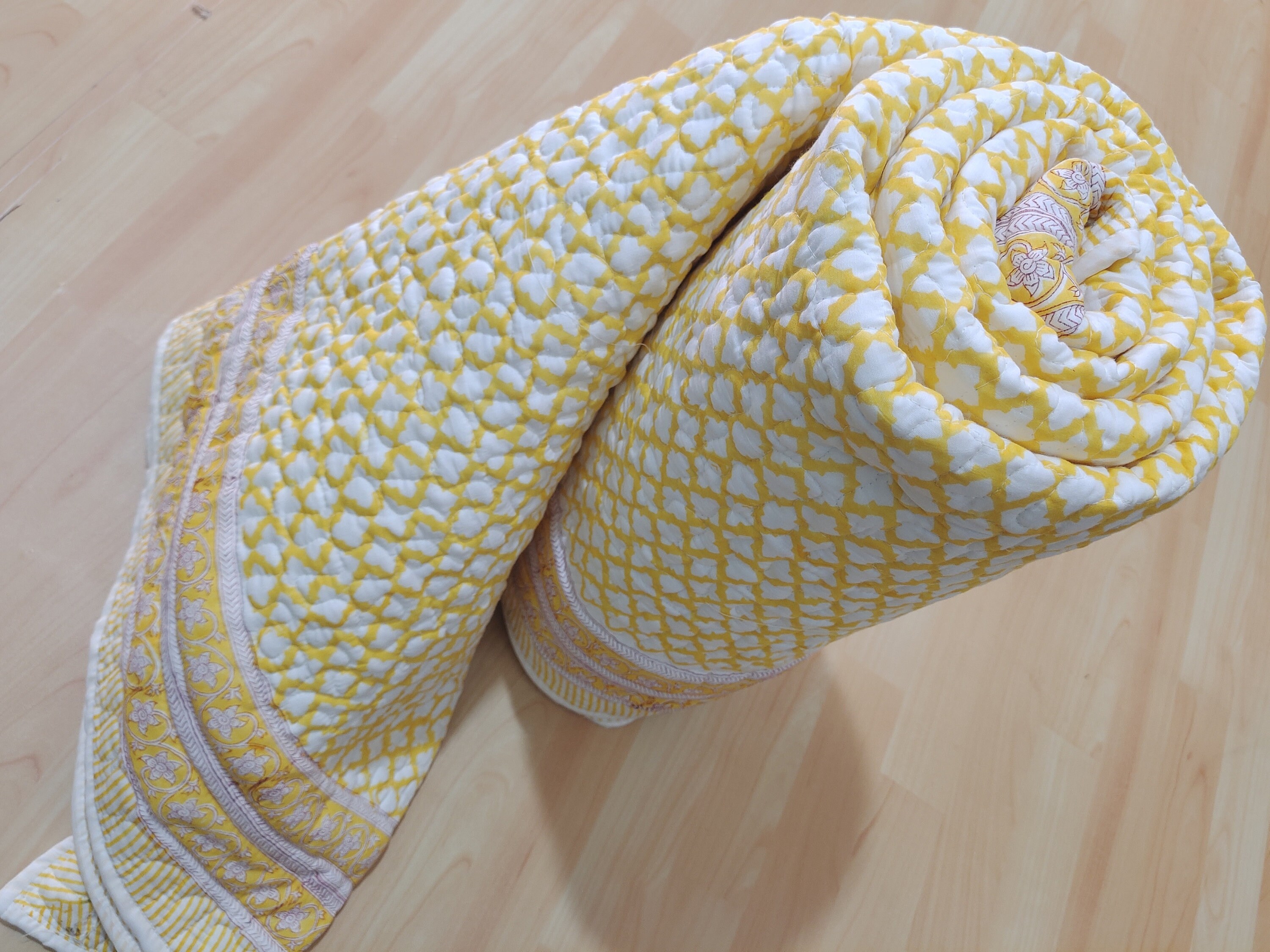 Reversible Cotton Quilt Bedspread Bed Cover Bohemian Etsy UK