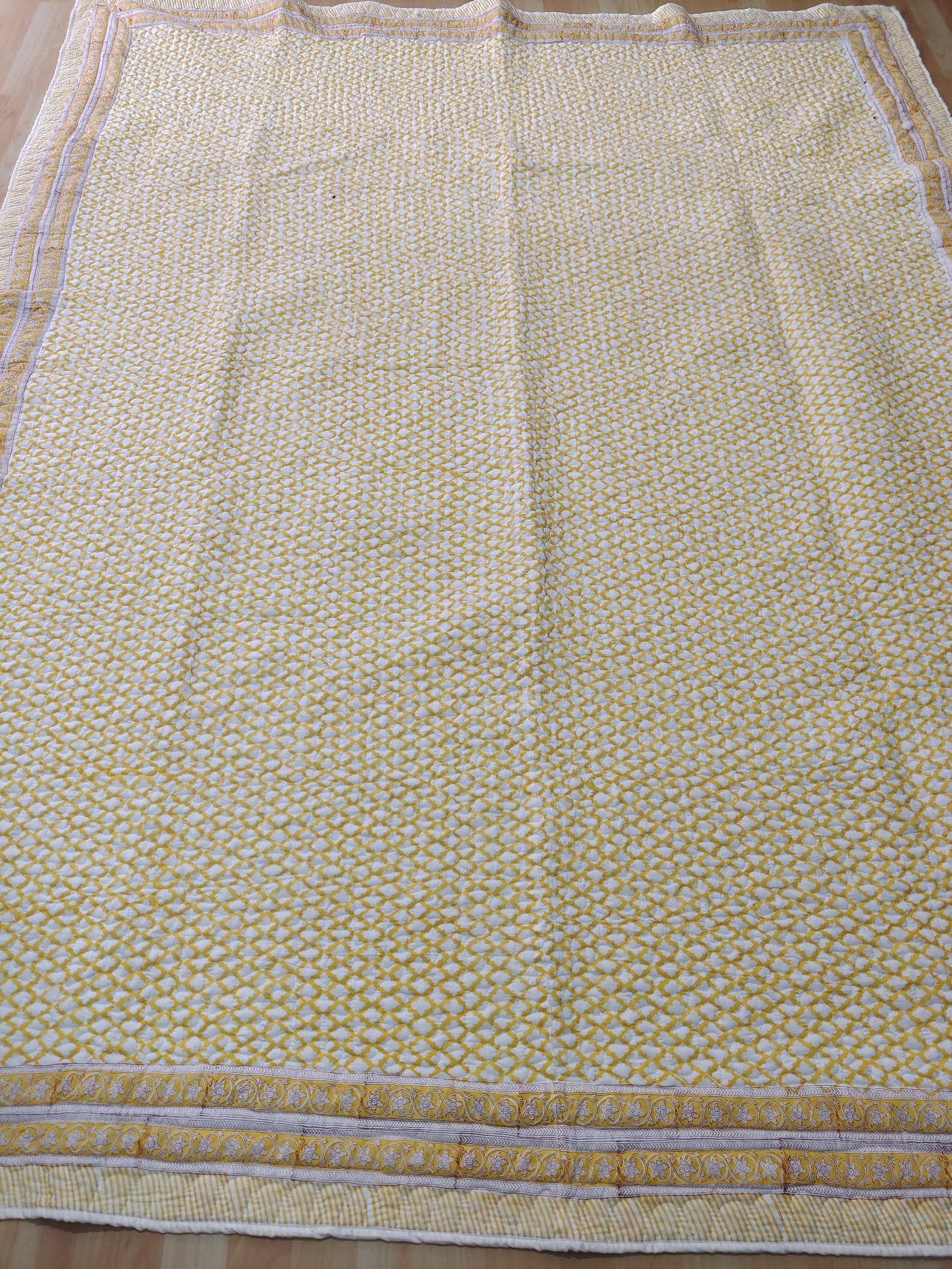 Reversible Cotton Quilt Bedspread Bed Cover Bohemian Etsy UK