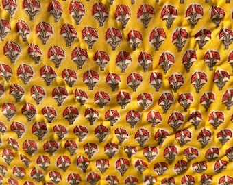 Handmade Print Cotton Quilt: Jaipuri Reversible Razai Small Buta Pattern