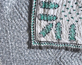 New Cotton Quilt for Bed Decor, Home Decor Bedding, Handmade Items