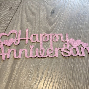 Happy Anniversary Sign SVG