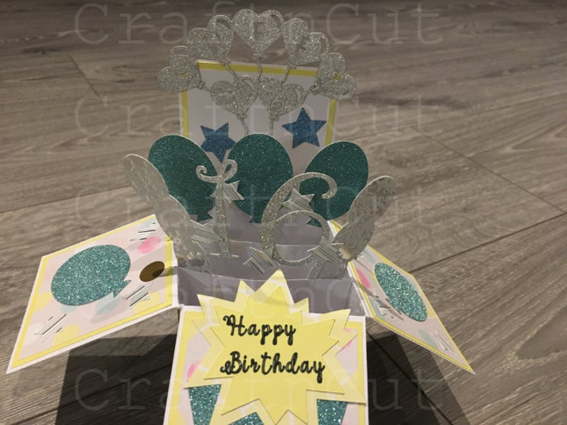 Sweet Sixteen Box Card Etsy UK